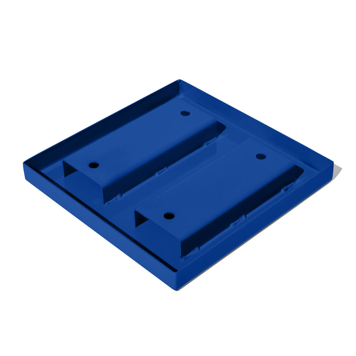 blue carbon steel drainage plate