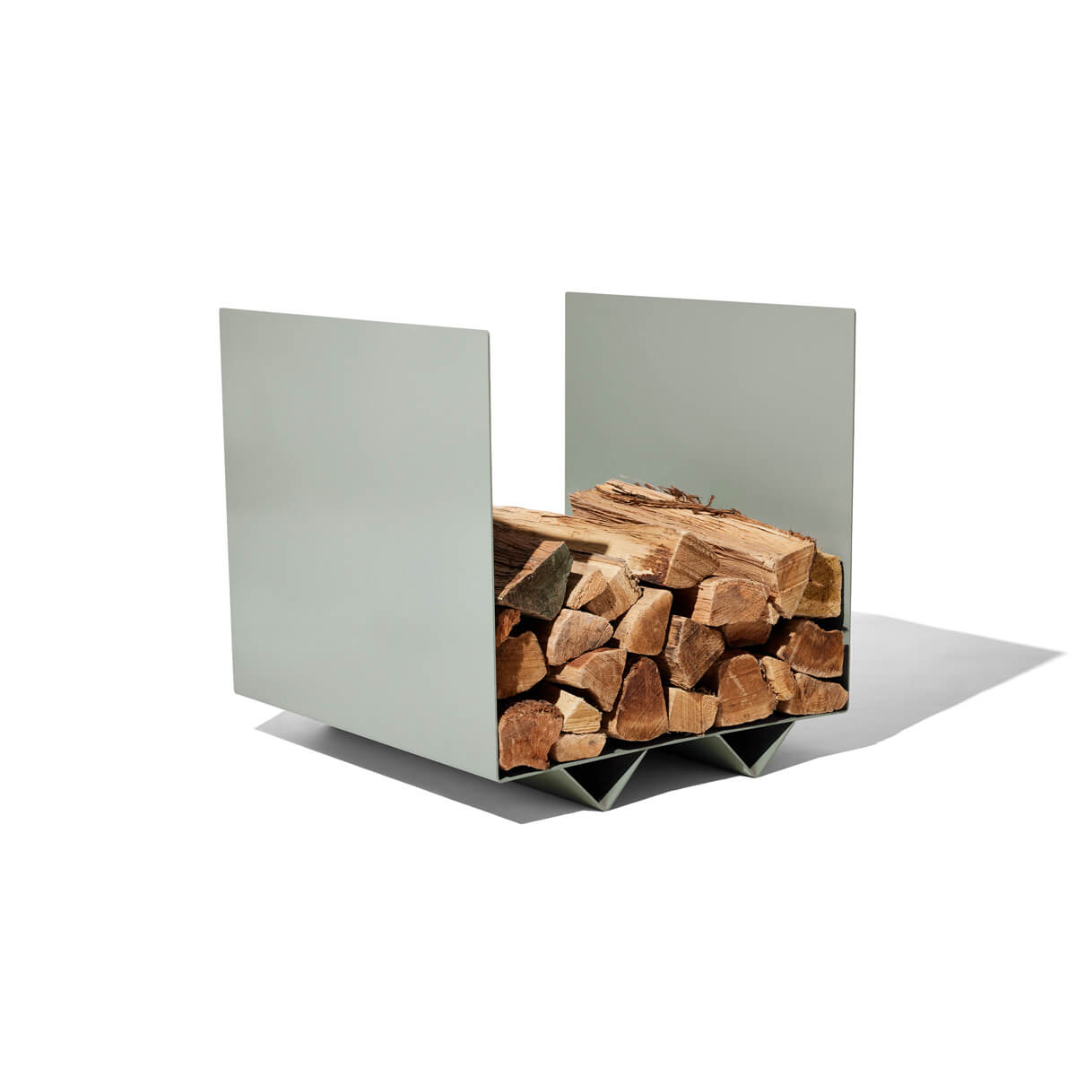 Stainless steel log online holder