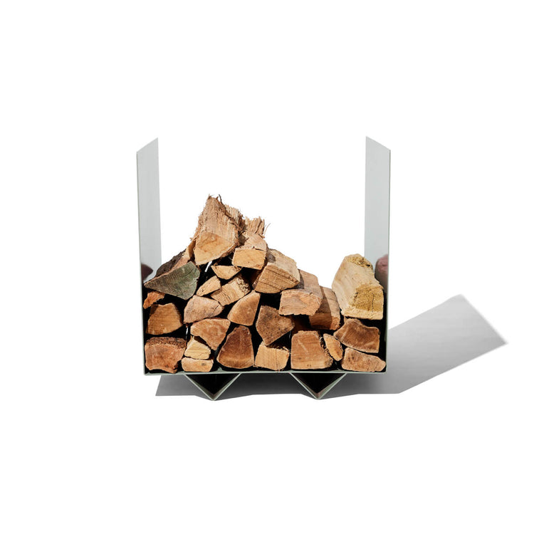 gray log holder