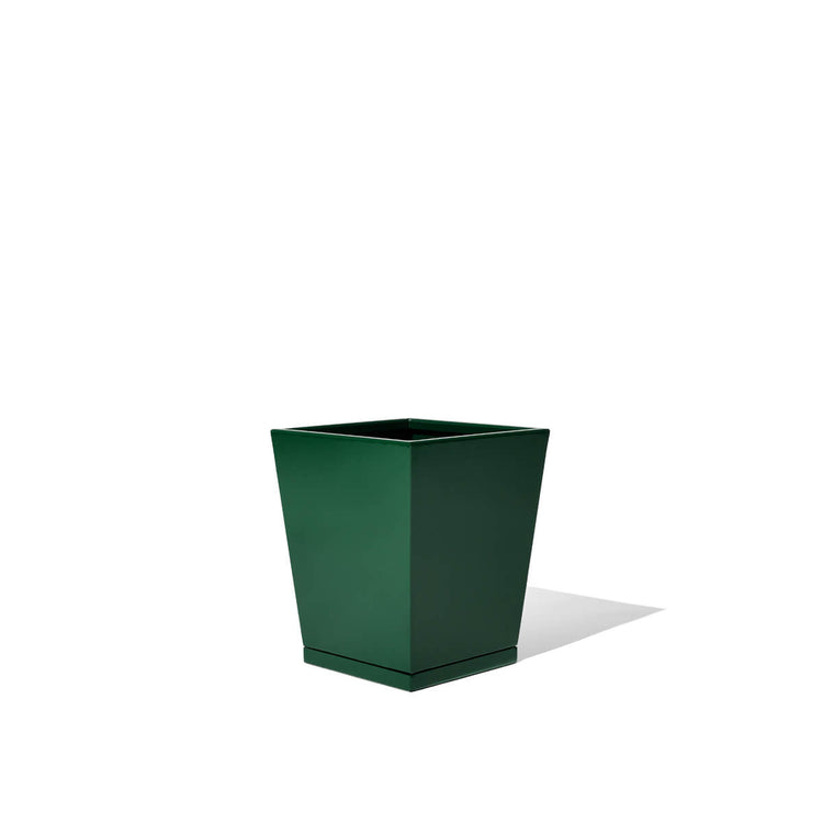 green carbon steel planter box